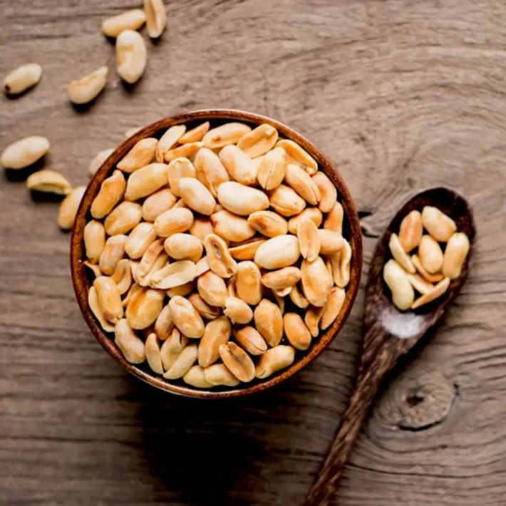 Maní tostado con sal